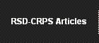 RSD-CRPS Articles