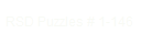 RSD Puzzles # 1-146
